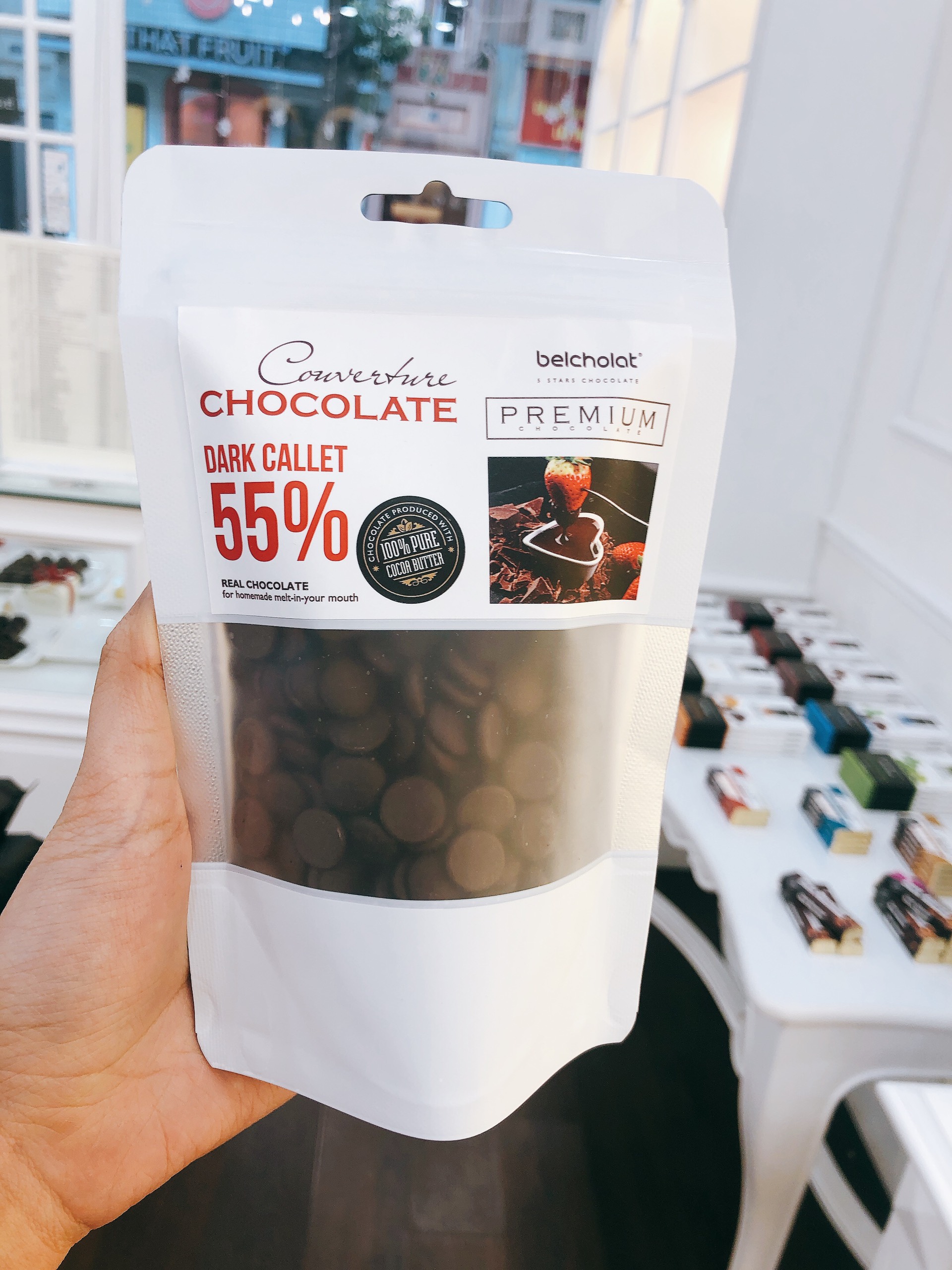 Dark Couverture Callet Chocolate/ Bag 150g