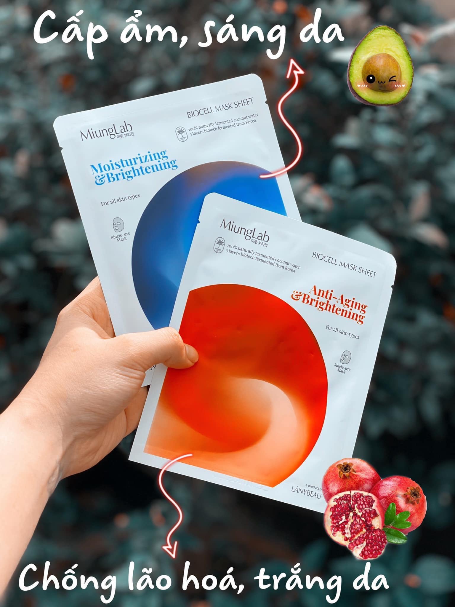 [HCM]Mặt Nạ MIUNG LAB Phiên Bản Mới (1 miếng)