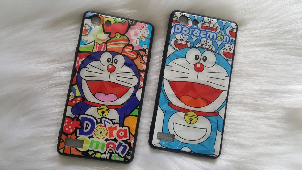 Ốp 3D kim cương Doraemon siêu cưng Oppo A33/ Neo7