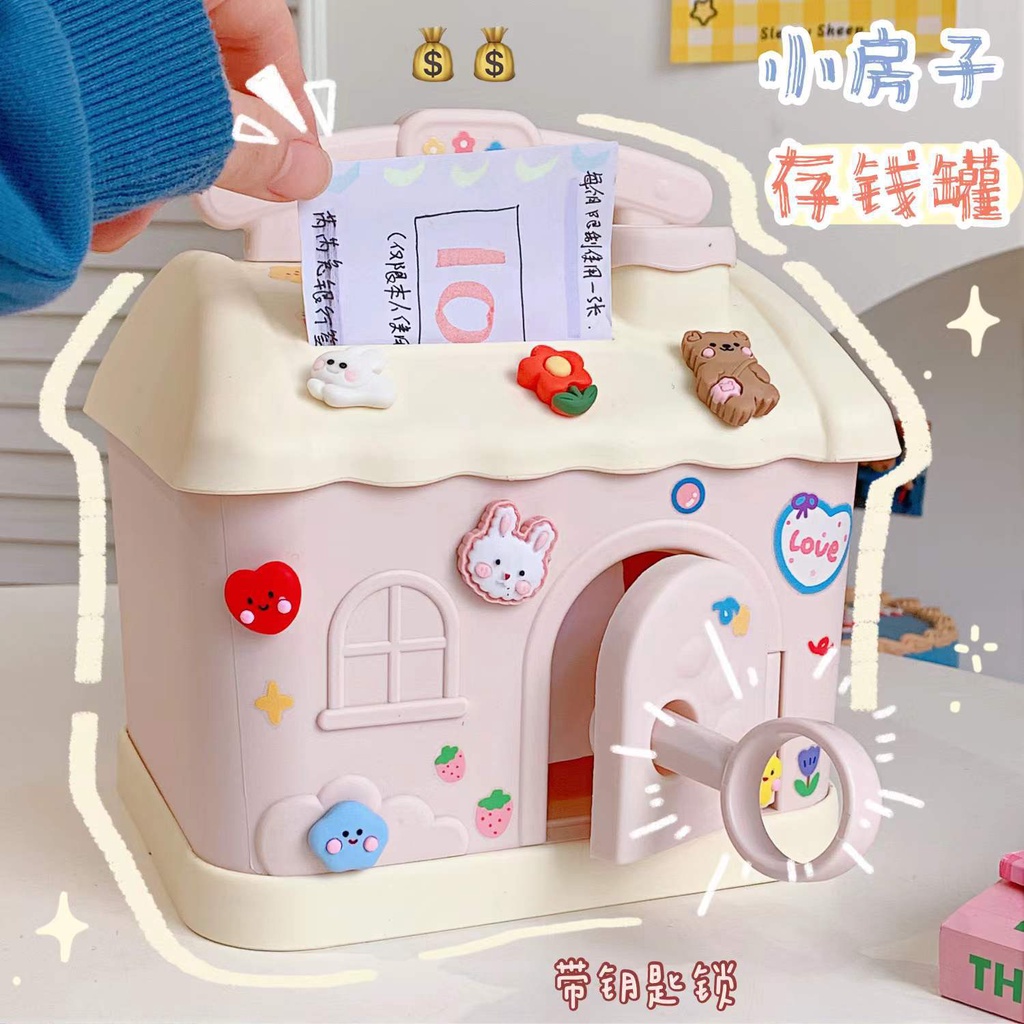 Ống tiết kiệm hình ngôi nhà