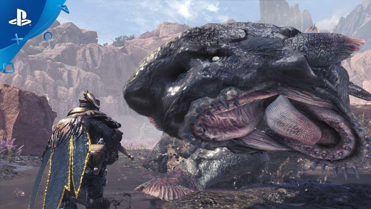 Đĩa trò chơi điện tử PS4 Monster Hunter World 2nd