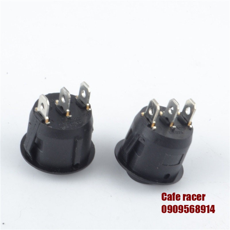 công tắc tròn 3 chân 2 chế độ không dây điện
