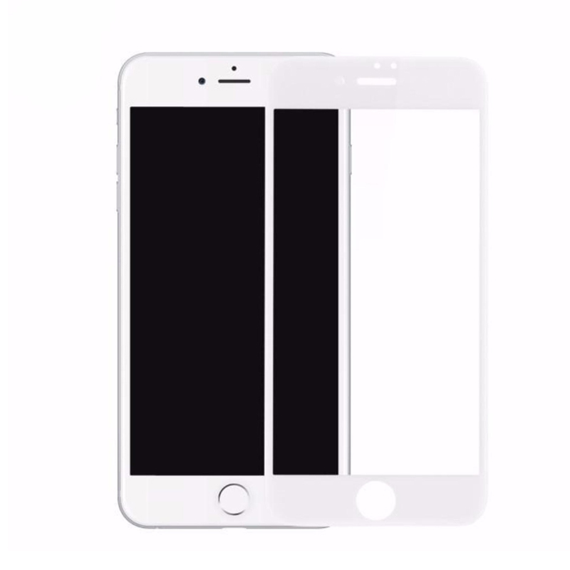 Kính cường lực full màn cho iPhone 6, 7, 8 (trắng, đen)