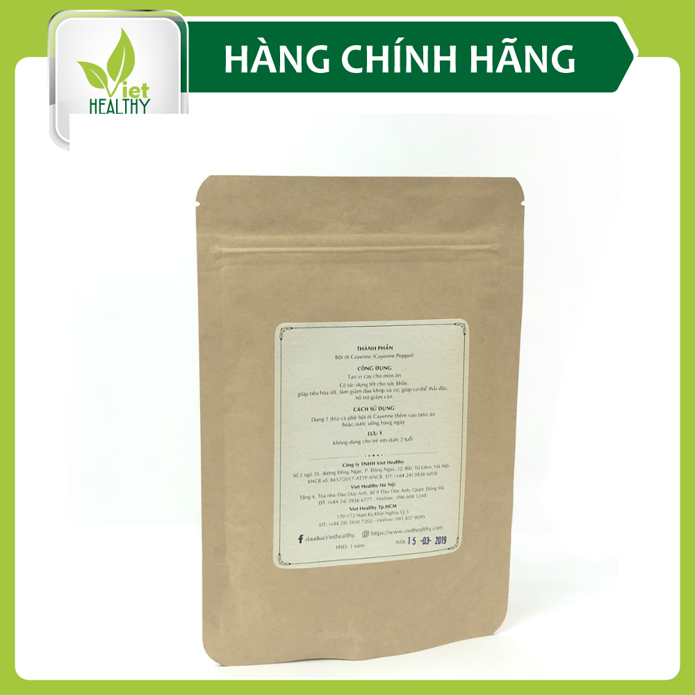Bột ớt Cayenne pepper 100g