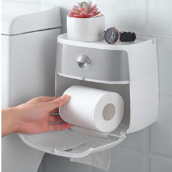 Ecoco Hộp Đựng Giấy Vệ Sinh 2 Tầng