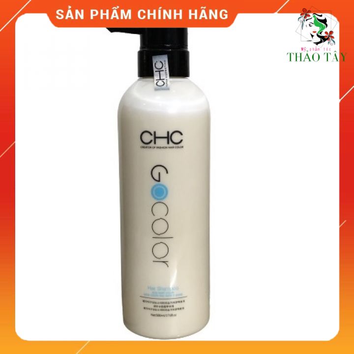 Dầu gội chc gocolor phục hồi mềm mượt tóc 500ml - chai