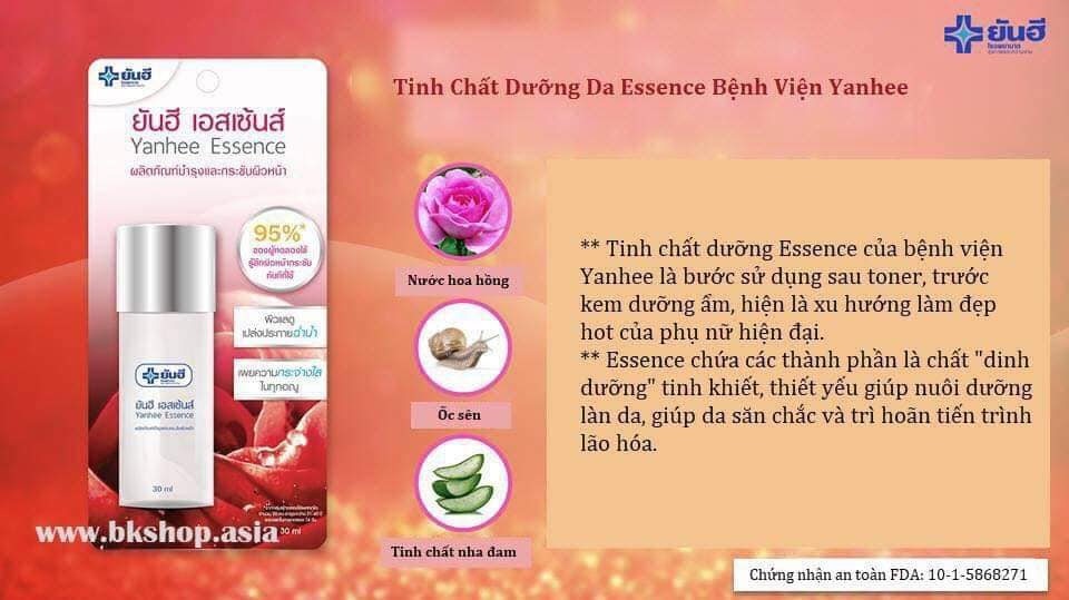 Nước Hoa Hồng YANHEE ESSENCE Thái Lan