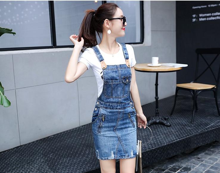 Yếm Jean Váy Cá Tính D693 ( KHÔNG KÈM ÁO  )