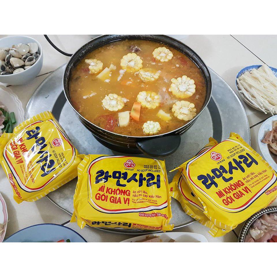 [HCM]Thùng mì không gói gia vị OTTOGI 110g(thùng 48 gói)