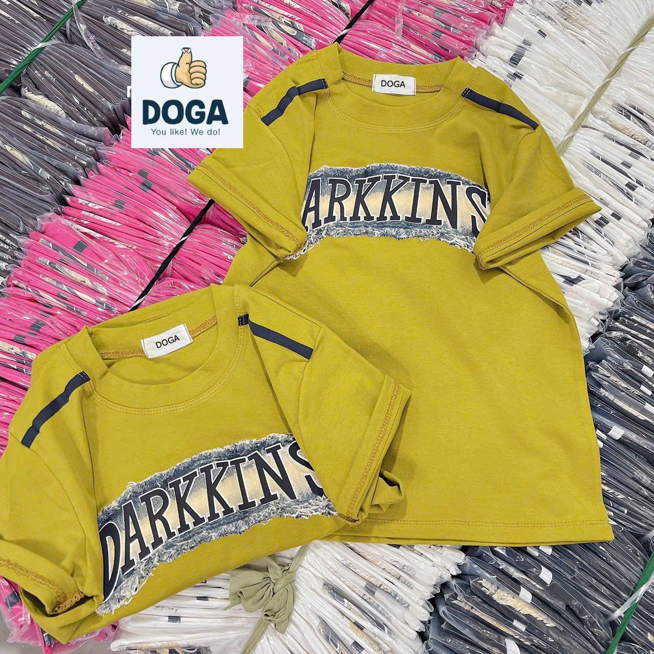 Áo Thun dáng baby tee có size 35kg đến 64kg chất BORIP COTTON Xịn in chữ không xù lông M160