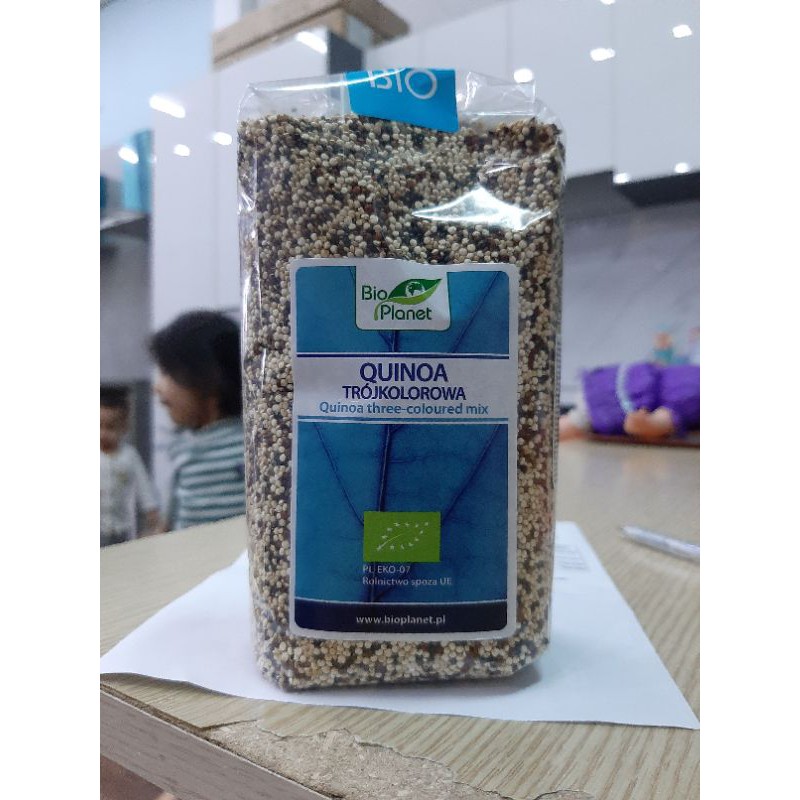 Quinoa 3 Màu Hữu Cơ Bio Planet (Tách lẻ 100gr)