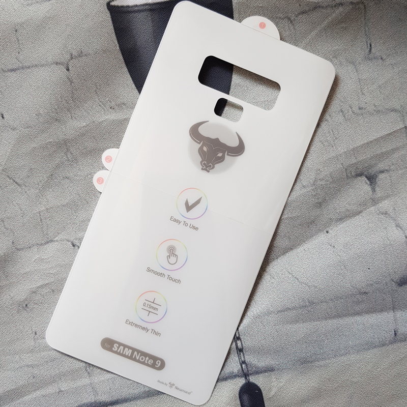 Dán mặt sau ppf samsung note 9 trong 7 màu cực đẹp