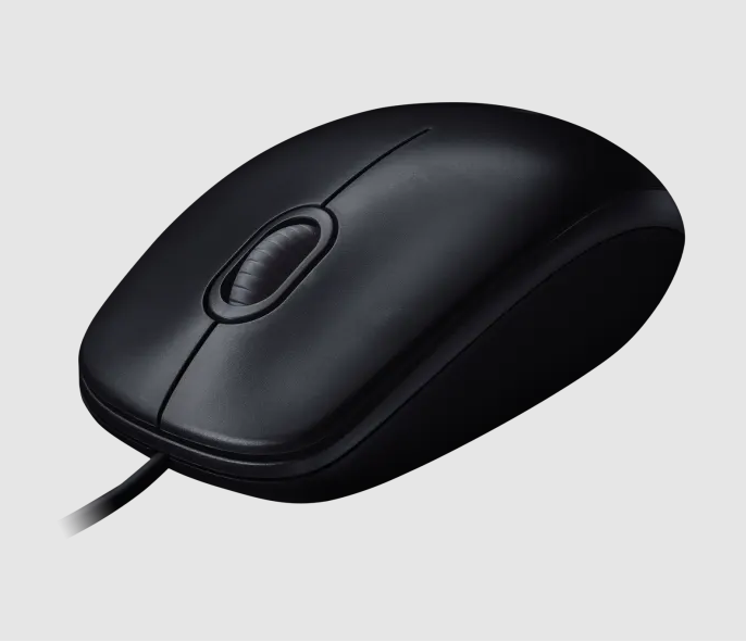 Chuột Máy Tính Có Dây LOGITECH B100 Cổng USB - Hãng phân phối chinh thức