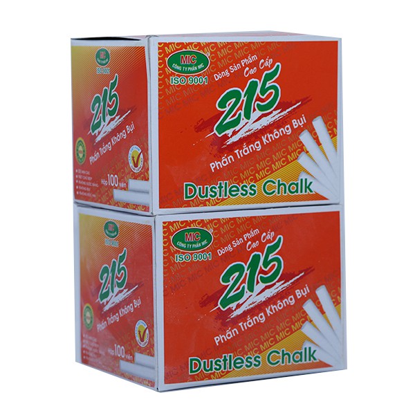 Phấn viết bảng màu không bụi MIC