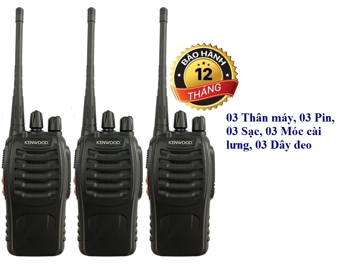 Bộ 3 Bộ đàm Kenwood TK608