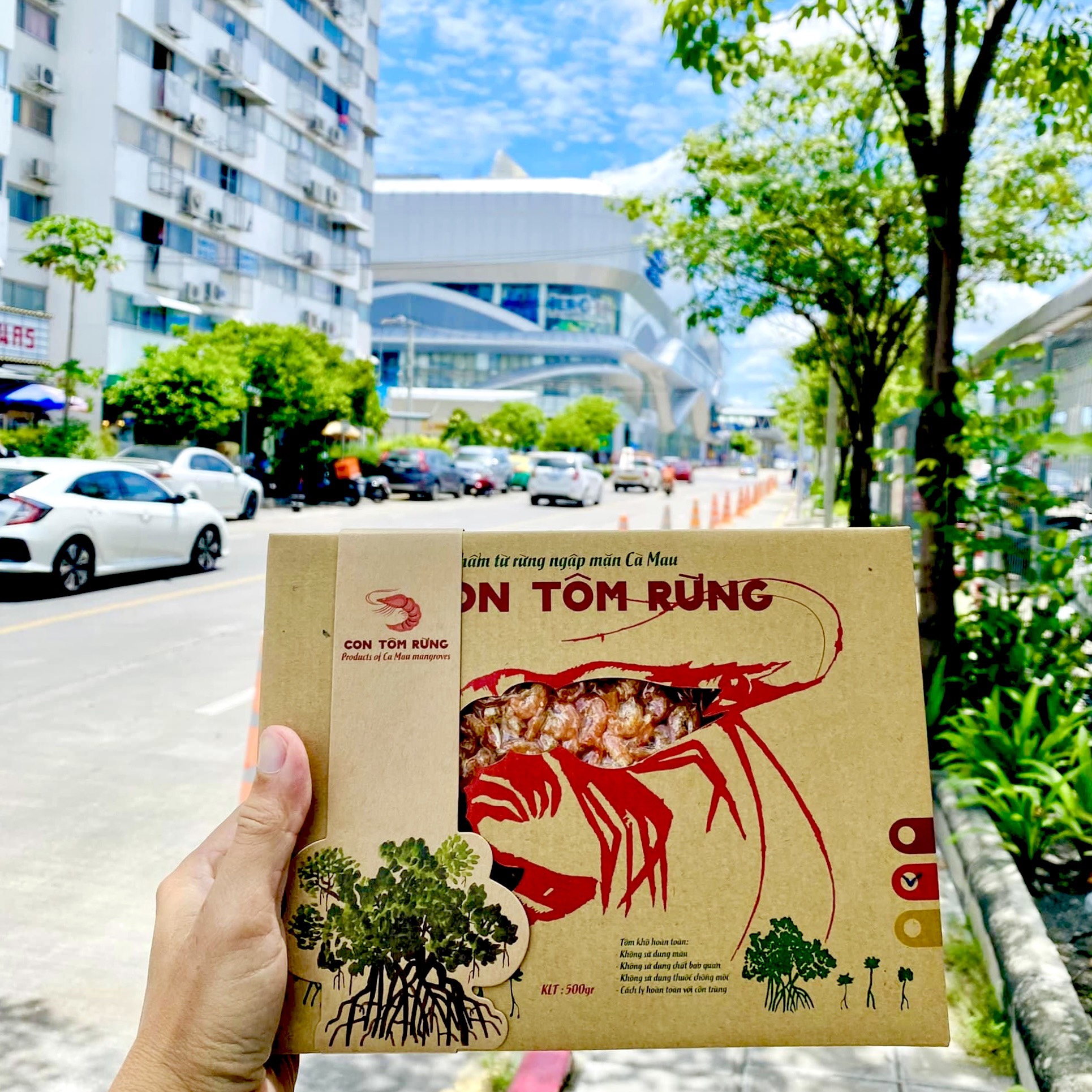 Tôm khô đặc biệt Con Tôm Rừng 500g