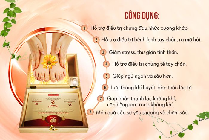 Hộp Đá Muối Massage Chân Himalaya Love Stone Classic