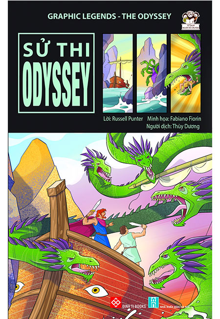 Sách - graphic legends - sử thi odyssey - phương nam book