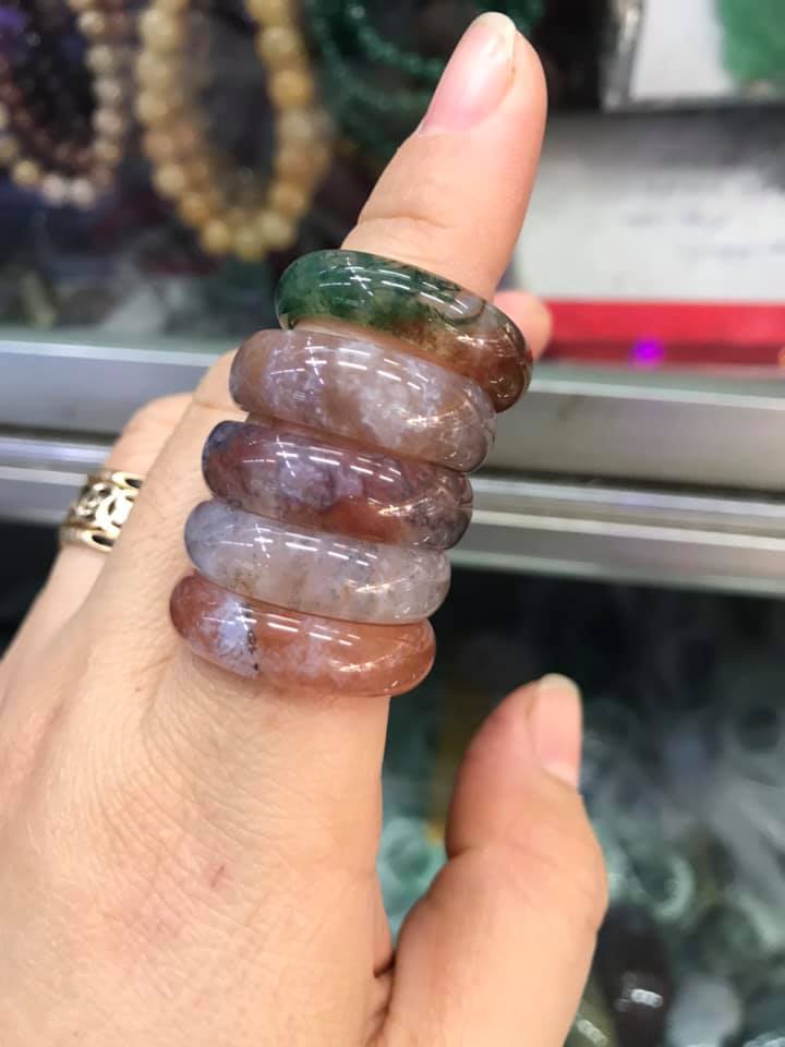 NHẪN TRƠN NGỌC BĂNG TẢO