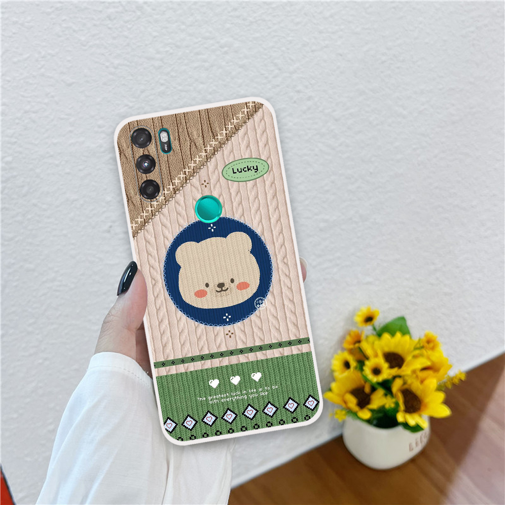 Ốp lưng Vsmart Active 3 họa tiết gấu bearr cute, đáng yêu