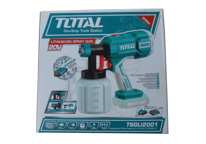 [HCM]20V Súng phun sơn dùng pin Total TSGLI2001