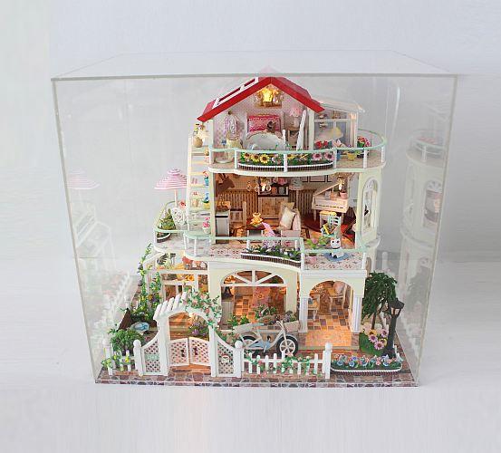 Mô hình nhà búp bê diy house -13845