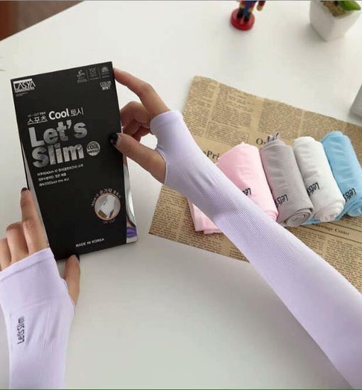 Găng tay chống nắng xỏ ngón Lets Slim