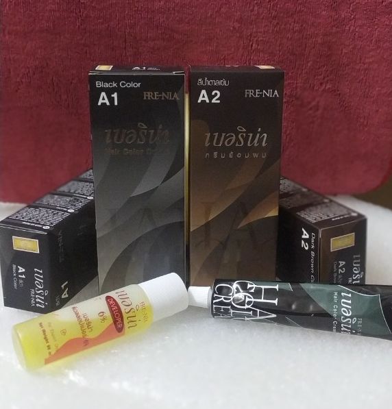 Thuốc nhuộm tóc FRE-NIA (1 tuýp nhuộm + 1 dung dịch pha nhuộm)