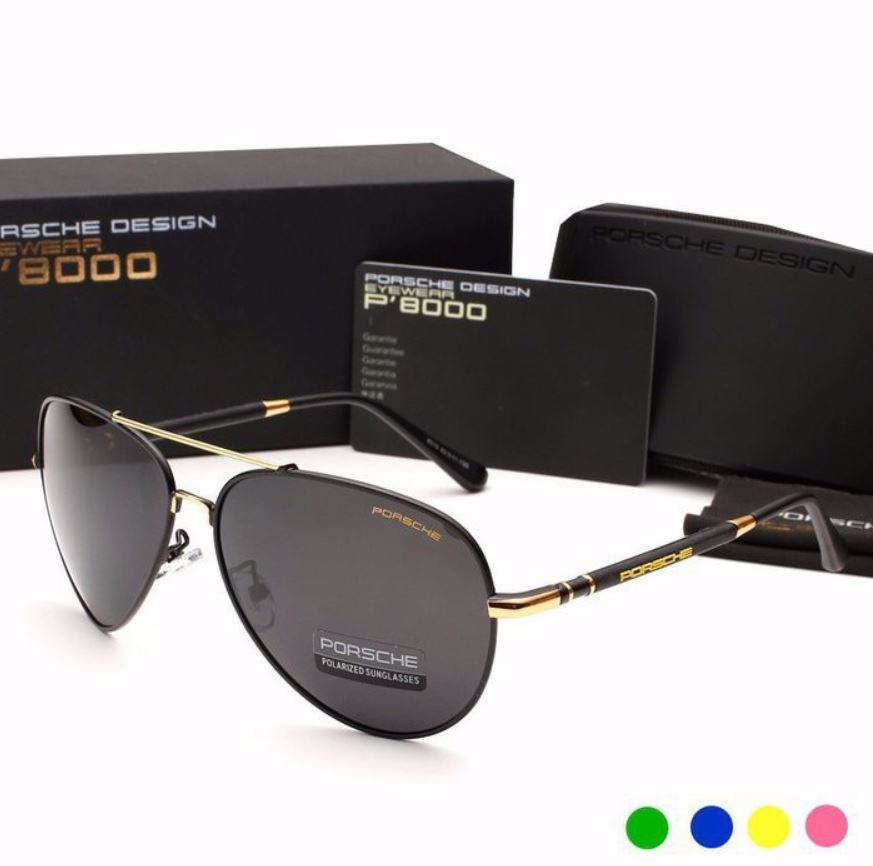 Freeship max - kính mắt thời trang nam porsche design p8000 cao cấp, chống tia uv, tia cực tím, chống chói, chống lóa ngày & đêm - bấm là mua