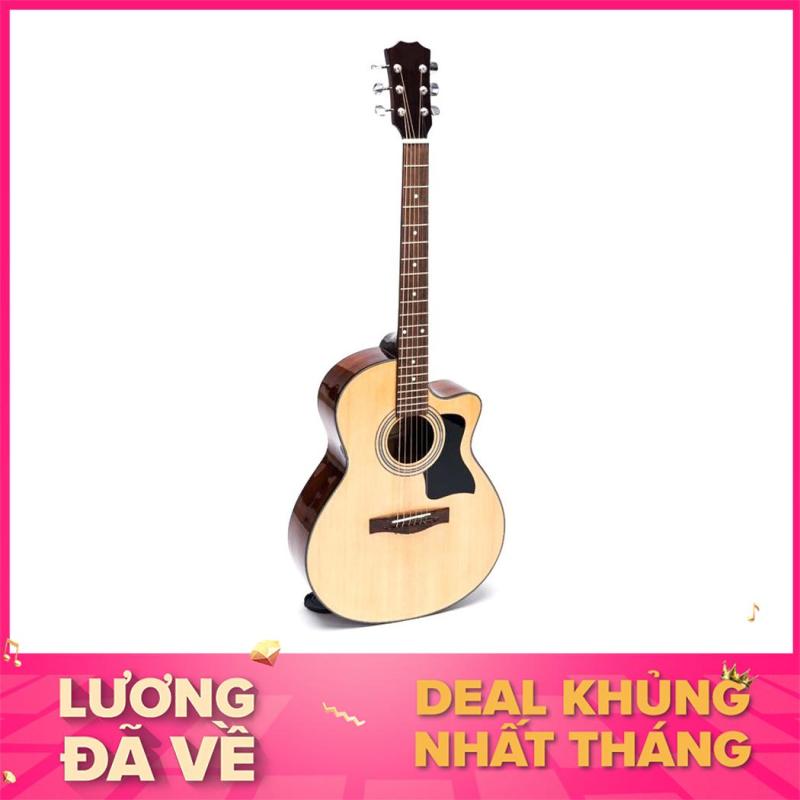 Đàn guitar Acoustic DJ100 natural - Duy Guitar - Shop Duy Guitar chuyên đàn guitar giá tốt dành cho người mới tập - Uy tín