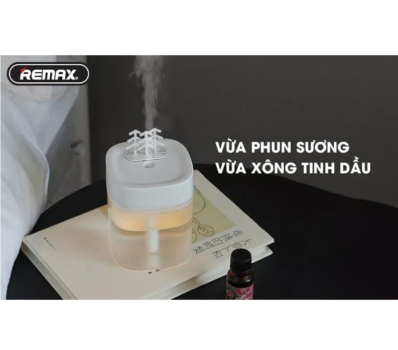 [HCM]Máy Tạo Độ Ẩm Để Bàn Remax Rl-Hm01 Black Forest Series