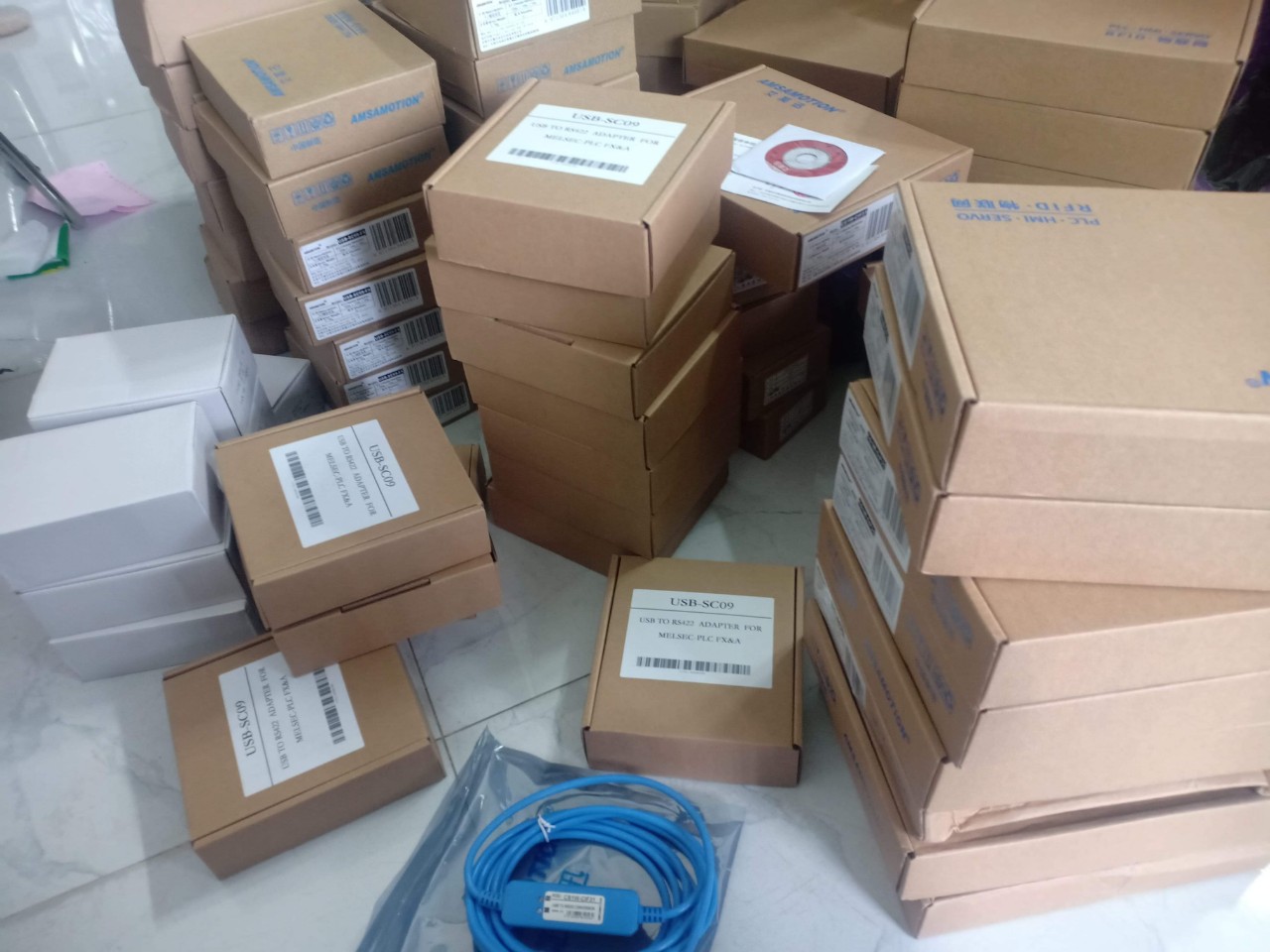 [HCM]Cáp lập trình CS1W-CIF31 cho PLC Omron