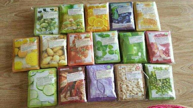 [HCM]Combo 20 mặt nạ 3D Foodaholic Hàn Quốc (Mỗi mùi 2 miếng)