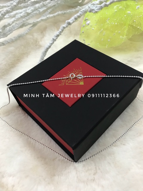 Dây chuyền kiểu bi bạc S925
