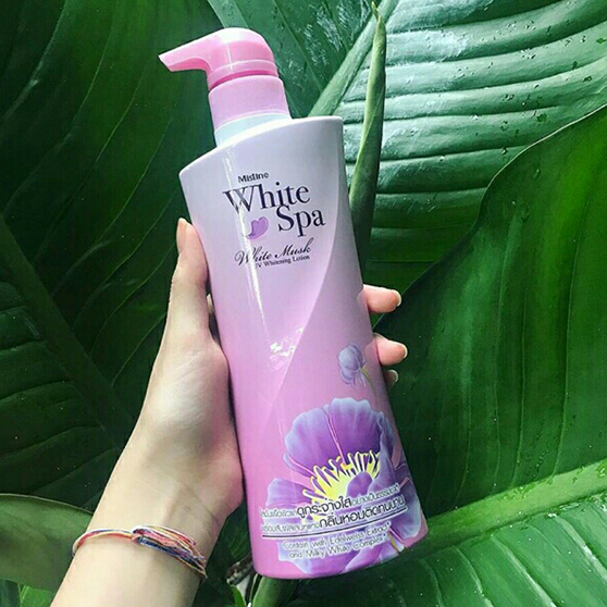 Kem dưỡng da toàn thân Mistine White Spa Lotion 400ml