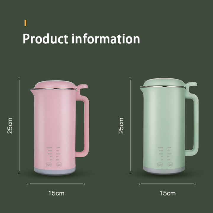 Máy làm sữa hạt Mini cao cấp HB-B12 công suất 500W