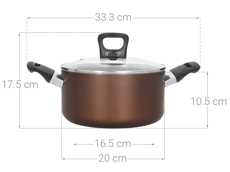 Nồi chống dính Tefal Day By Day 20cm (G1434406)