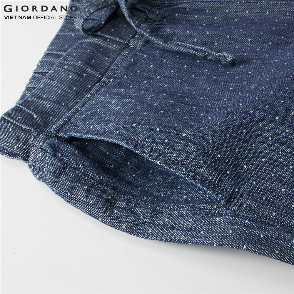 GIORDANO Quần Lửng Nữ Có Túi 05429028