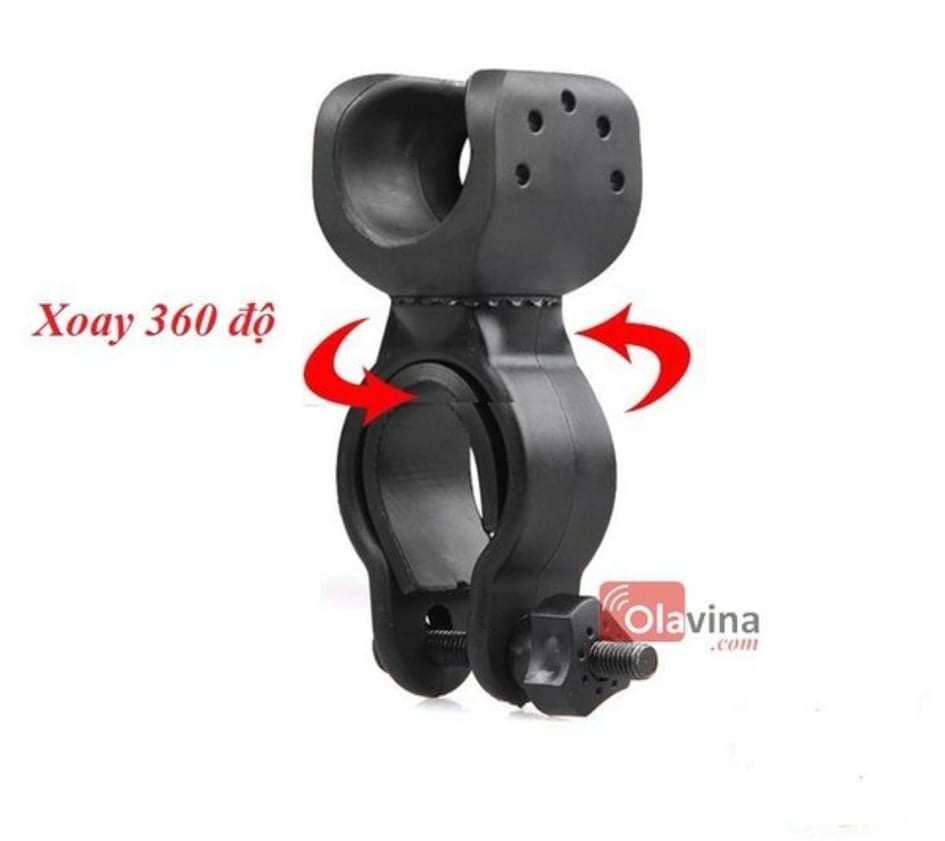 gắn đèn pin củi