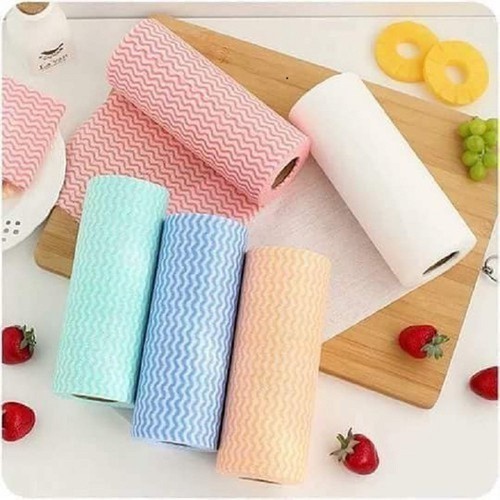Khăn cuộn đa năng 50 cái(lau bàn thờ,đồ dùng)