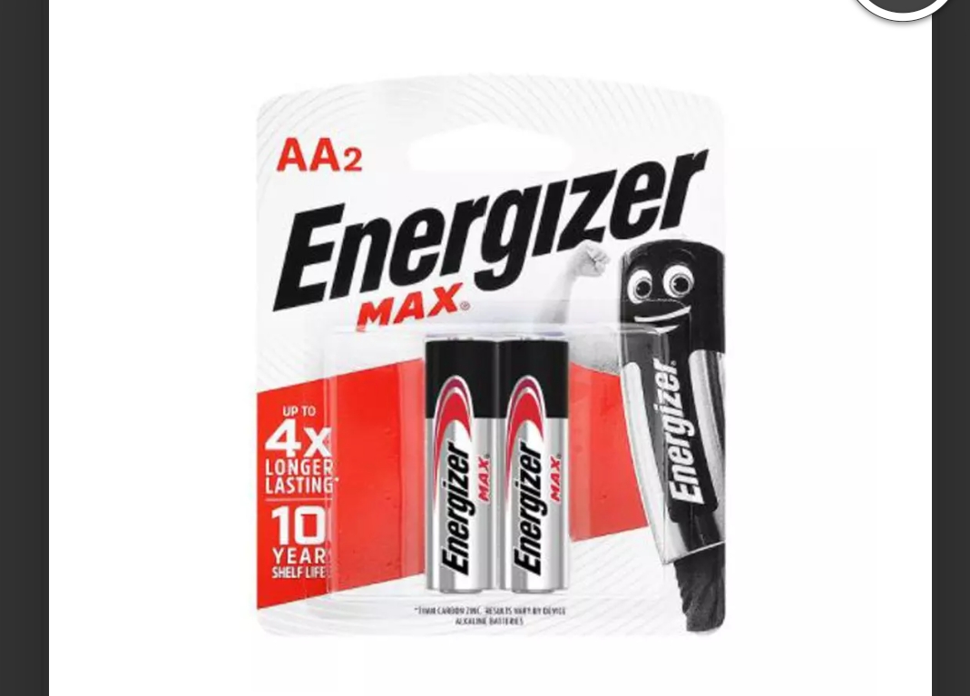 Pin Energizer Max E91/E92 BP2 AA-AAA Hàng Chinh Hãng