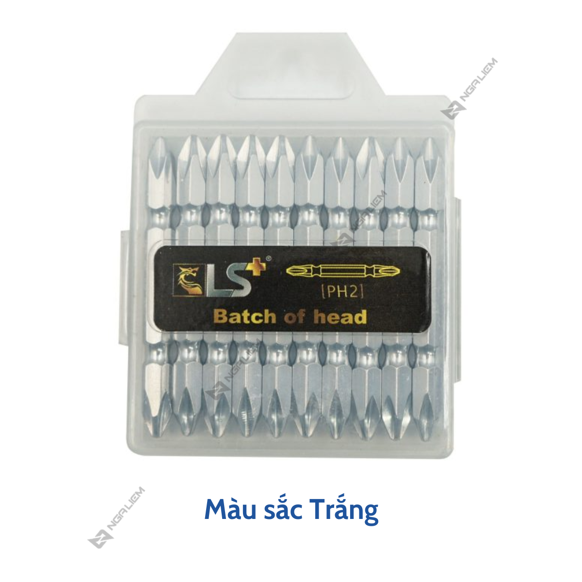 Mũi bắn vít (đầu bake) trắng LS+ (45mm, 65mm, 100mm) [Hàng chính hãng]
