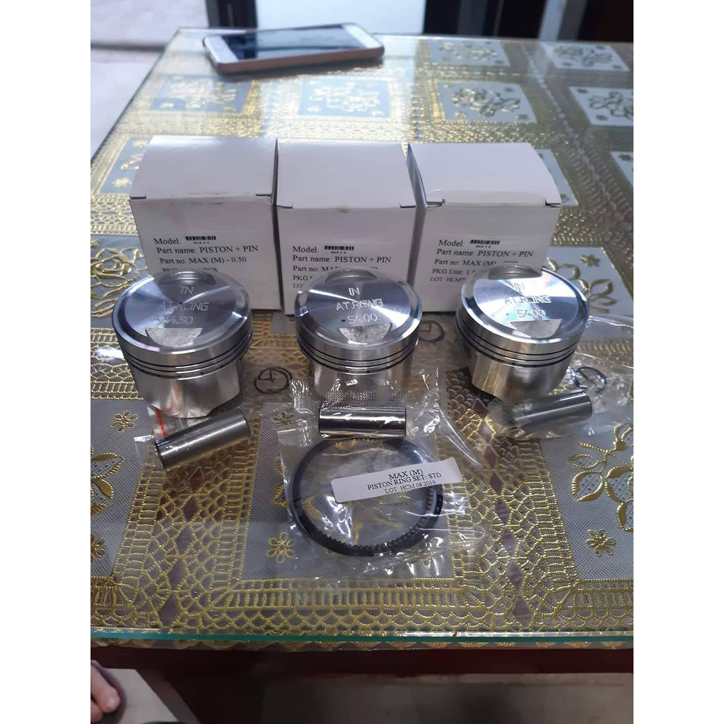 Piston 54 Đầu Cao Mẩu Mơi