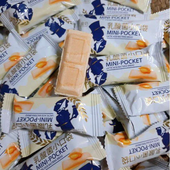 [HCM]BÁNH SỮA CHUA GIÒN MINI-POCKET bịch 400gr