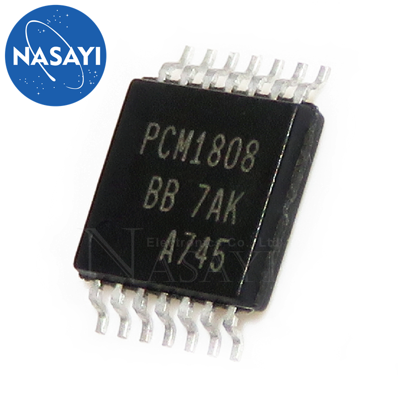 5pcs pcm1808pwr pcm1808 tssop-14
