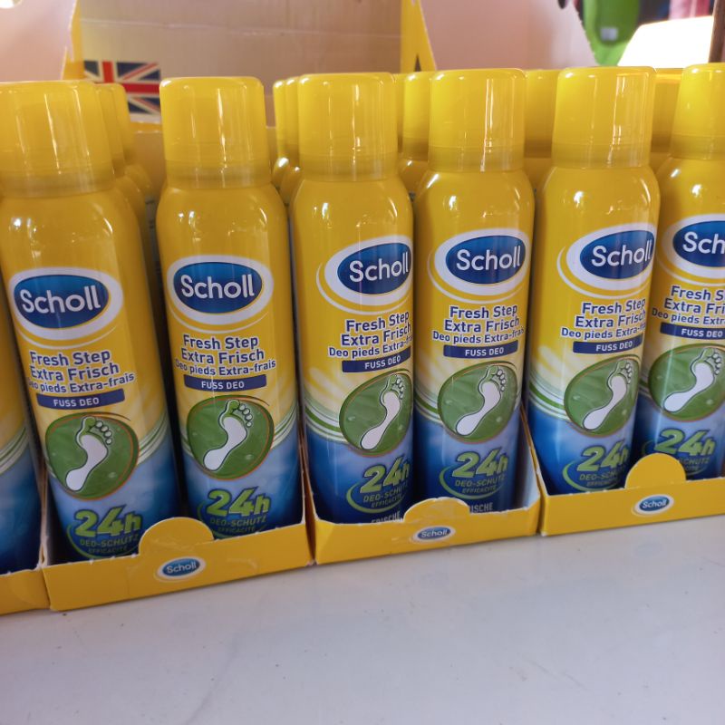 Xịt Khử Mùi Hôi Chân và Giầy Scholl 150ml [ HÀNG ĐỨC ]