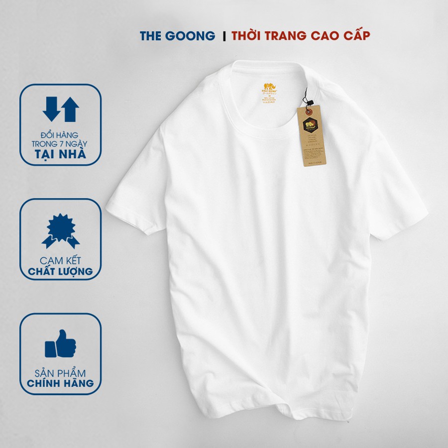 Áo thun trơn NAM nhật bản 100% cotton