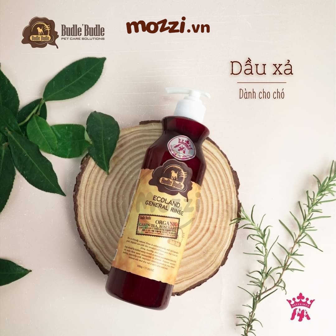 Sữa tắm Budle’Budle Organic Gội xả cho chó Budle Chai 500g