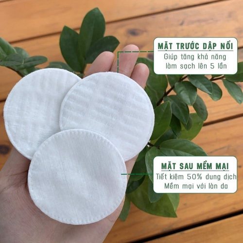 [Free Mask] Combo of 5 Ipek Makeup Remover Pads, 130 Pieces (5X130 Pieces)