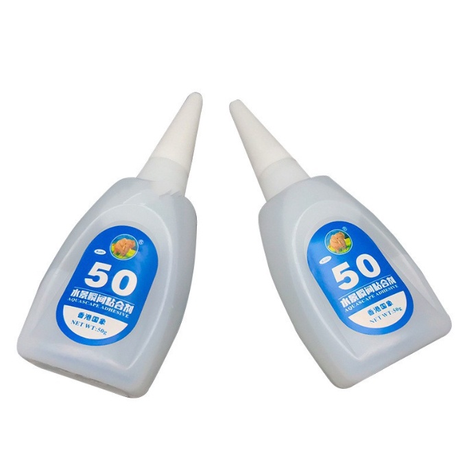 Drill glue, rock girl aquarium tank decoration set, DIY